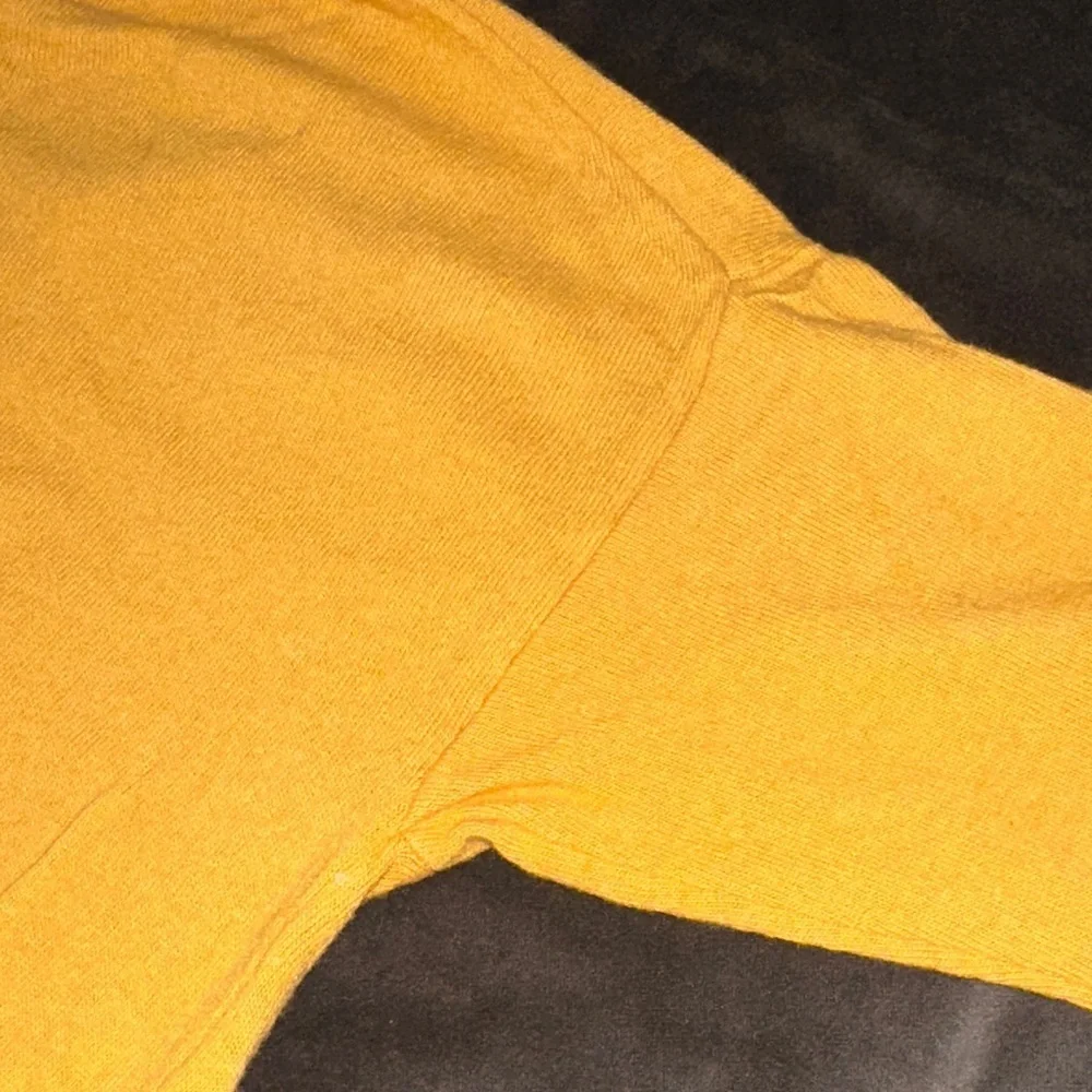 Zara Mustard V-Neck Sweater